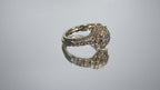 Ladies' 2-Piece 1ct TW Natural Diamond Wedding Set in 14K Yellow Gold - matching band