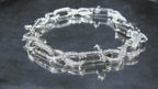 Alex Moss St. Mark Classic Designer Bracelet - 7.34ct TW Natural Diamonds in 14K White Gold 8"