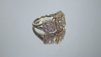 1.50ct Natural Diamond Decorative Band in 14K Yellow Gold that is rotating in a video.